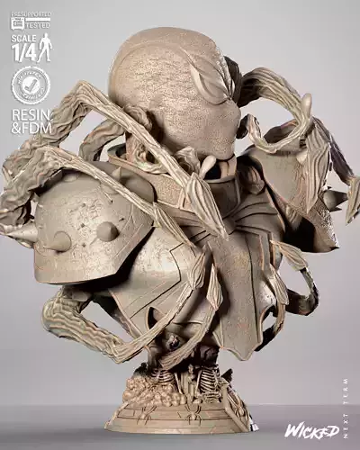 Wicked Marvel Agent Venom Portrait Bust