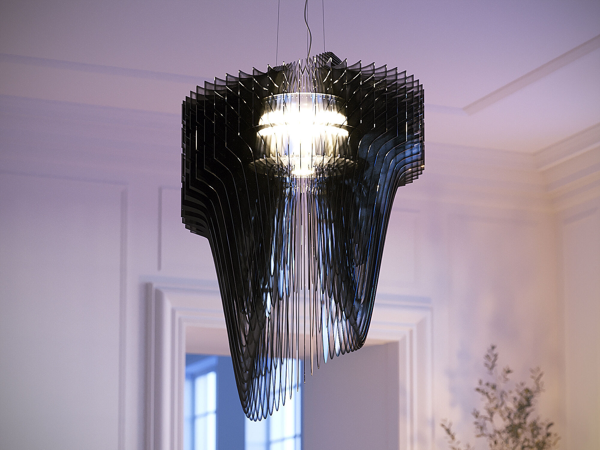 Aria Suspension Pendant by Zaha Hadid for 3DsMax and Corona 3D model_9