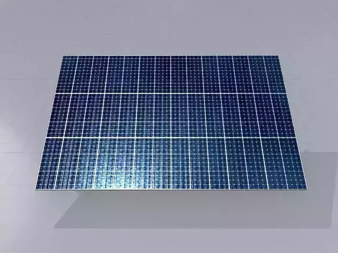 Solar module version 1 width 15000mm tilt angle 20 degrees