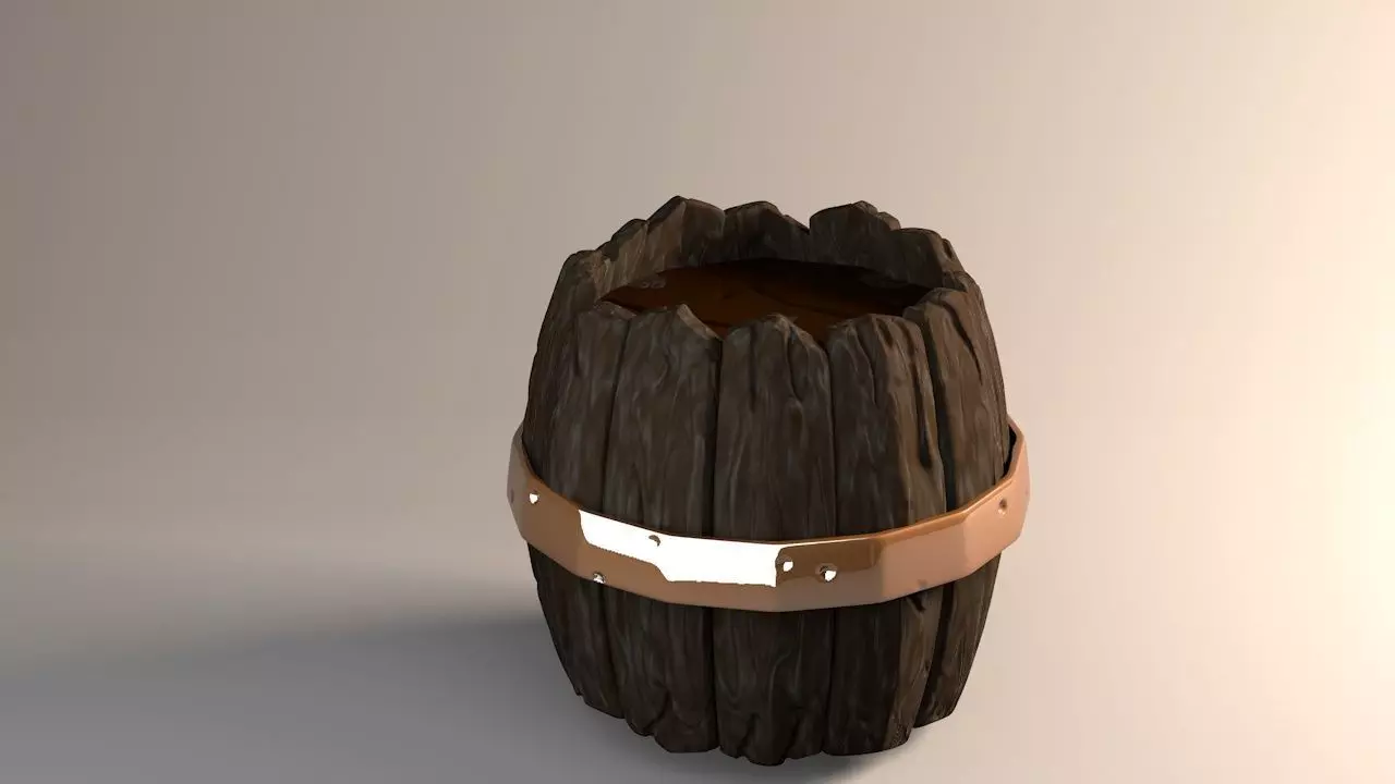 THUNG RUOU Free 3D model