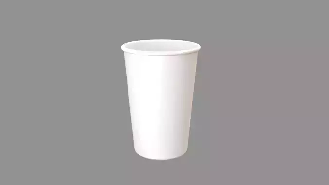 paper cup white