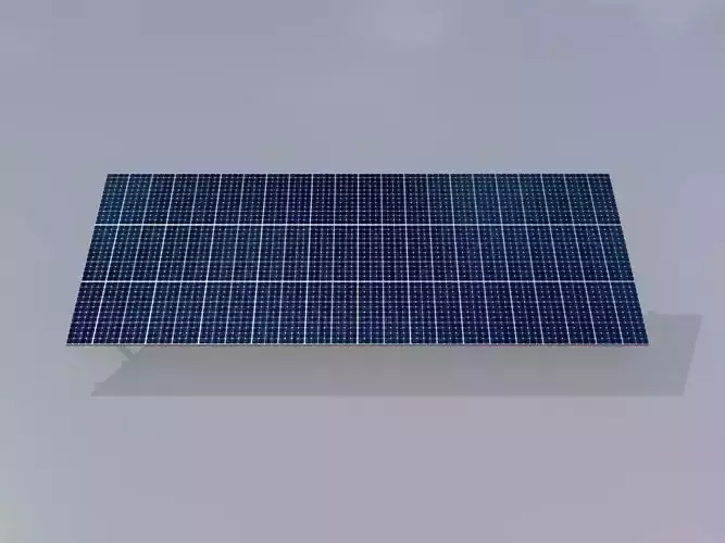 Solar module version 1 width 23500mm tilt angle 20 degrees