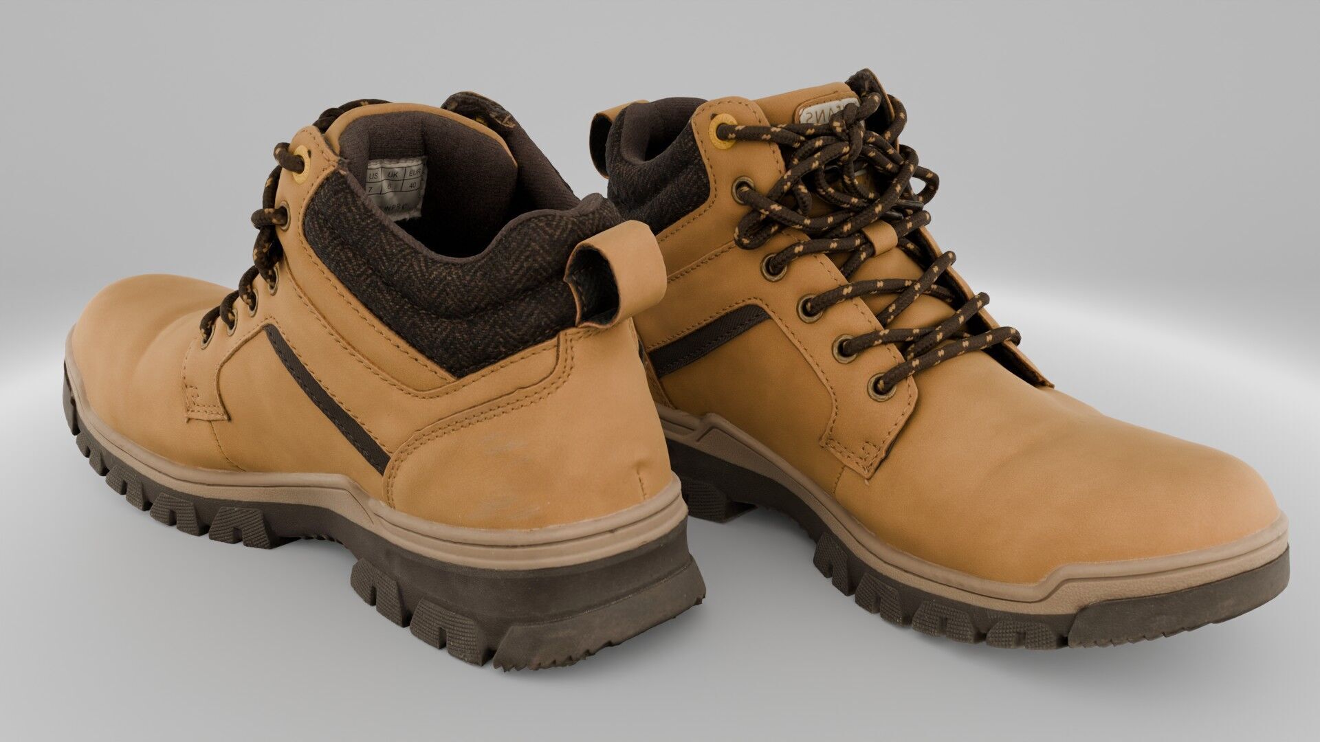 Lois Jeans Boots Low-poly 3D model_3