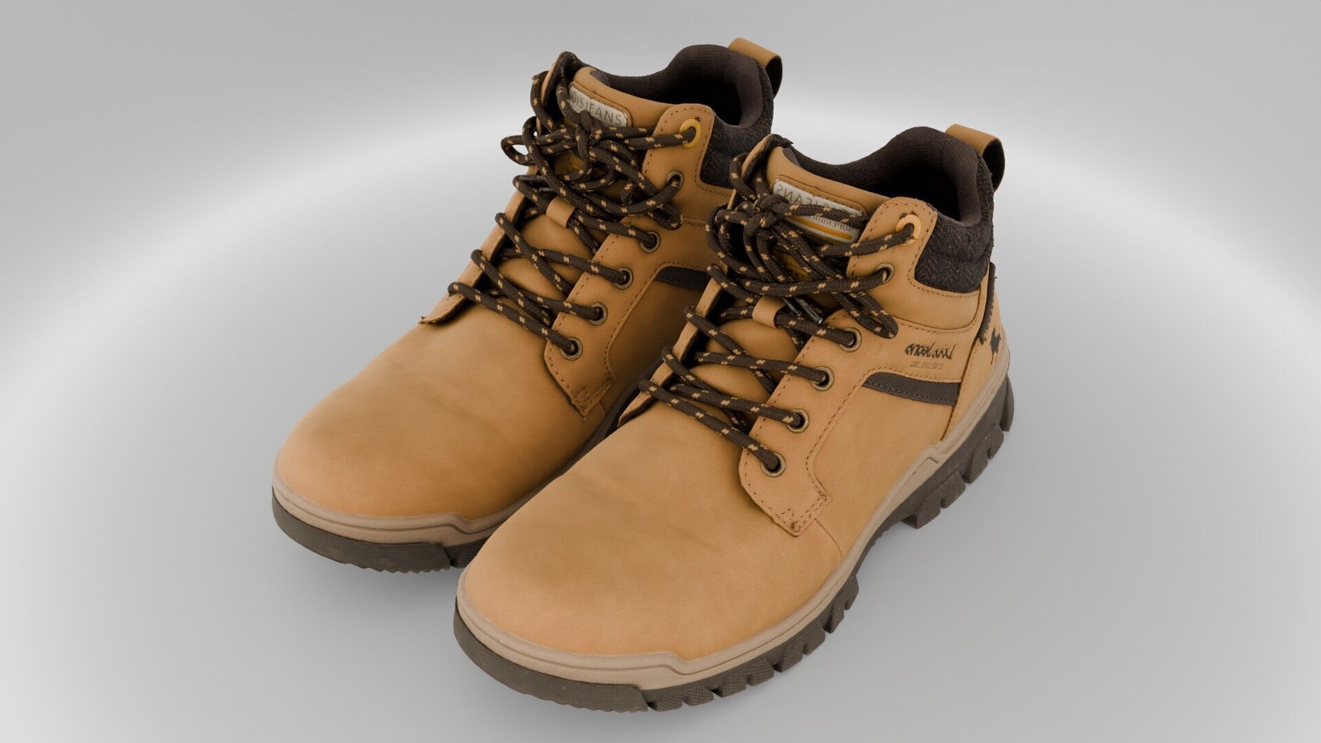 Lois Jeans Boots Low-poly 3D model_5