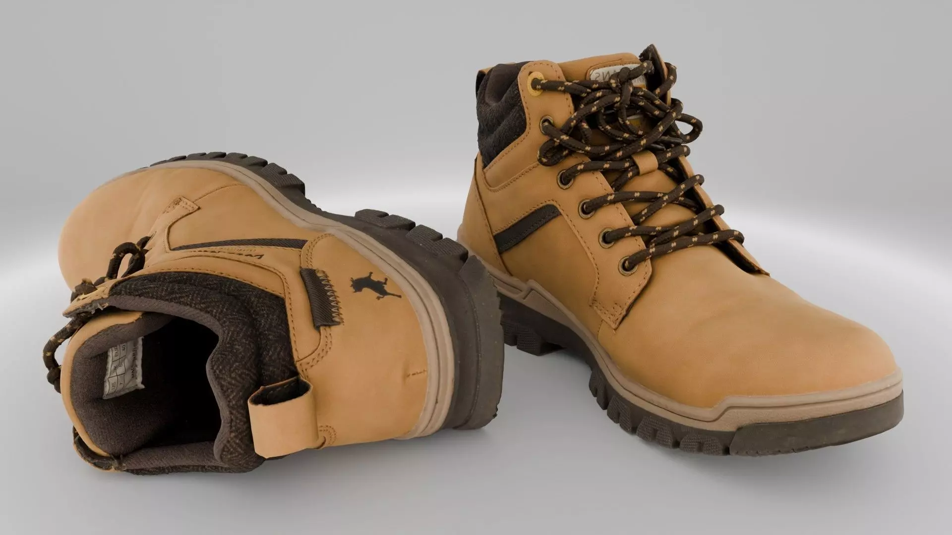 Lois Jeans Boots Low-poly 3D model_0