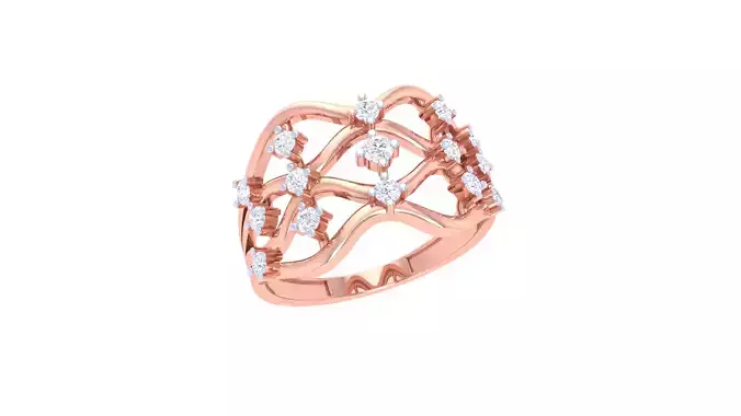 Women Ring  Render 3dm STL OBJ FBX Details