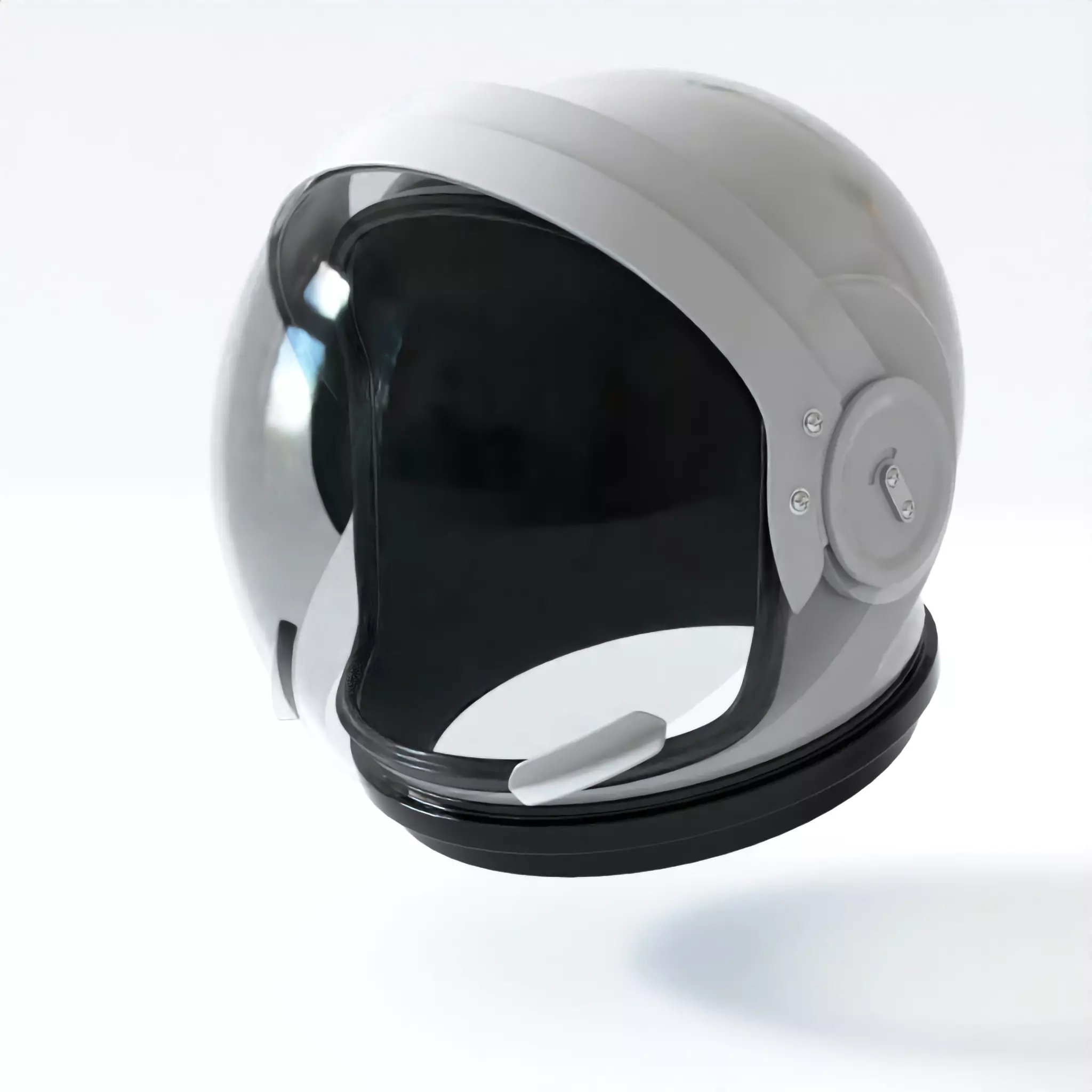 Astronaut Space Helmet - High-Quality 3D Model 3D model_0
