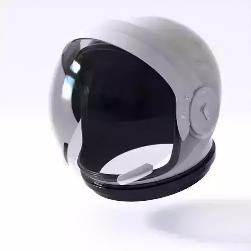 Astronaut Space Helmet - High-Quality 3D Model 3D model