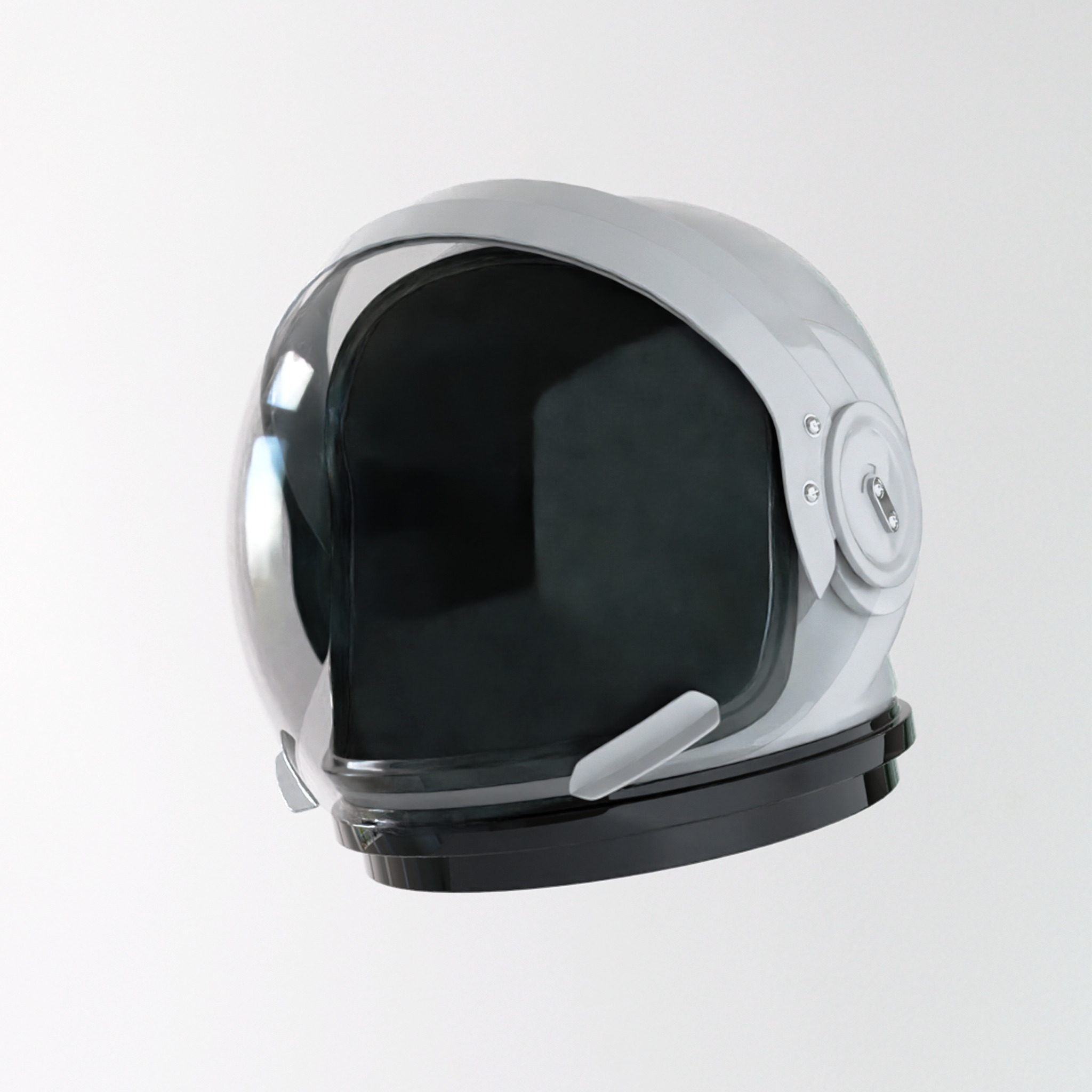 Astronaut Space Helmet - High-Quality 3D Model 3D model_3