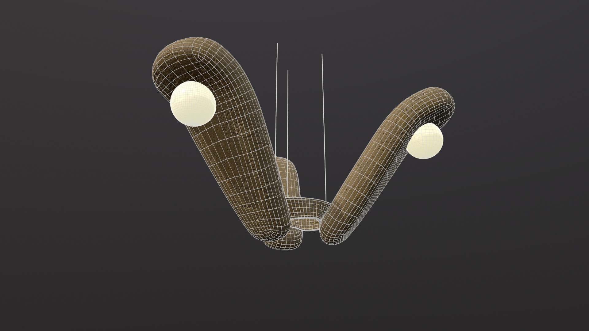 Candelier Petals 3D model_1