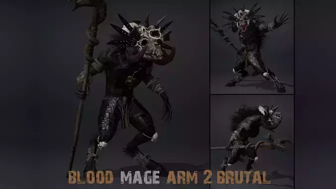 Blood Mage Arm2 Brutal