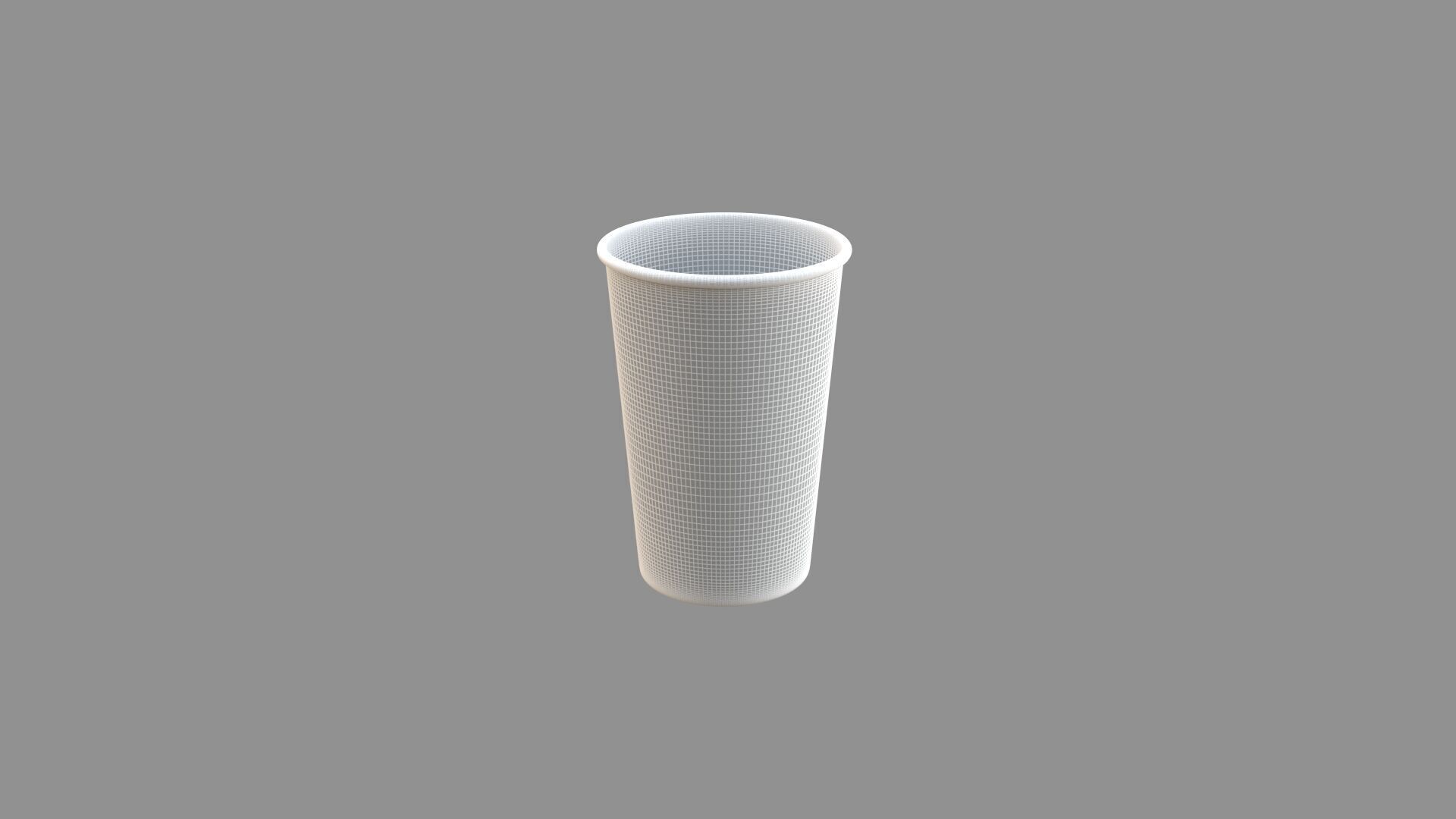 paper cup collection 3D model_3