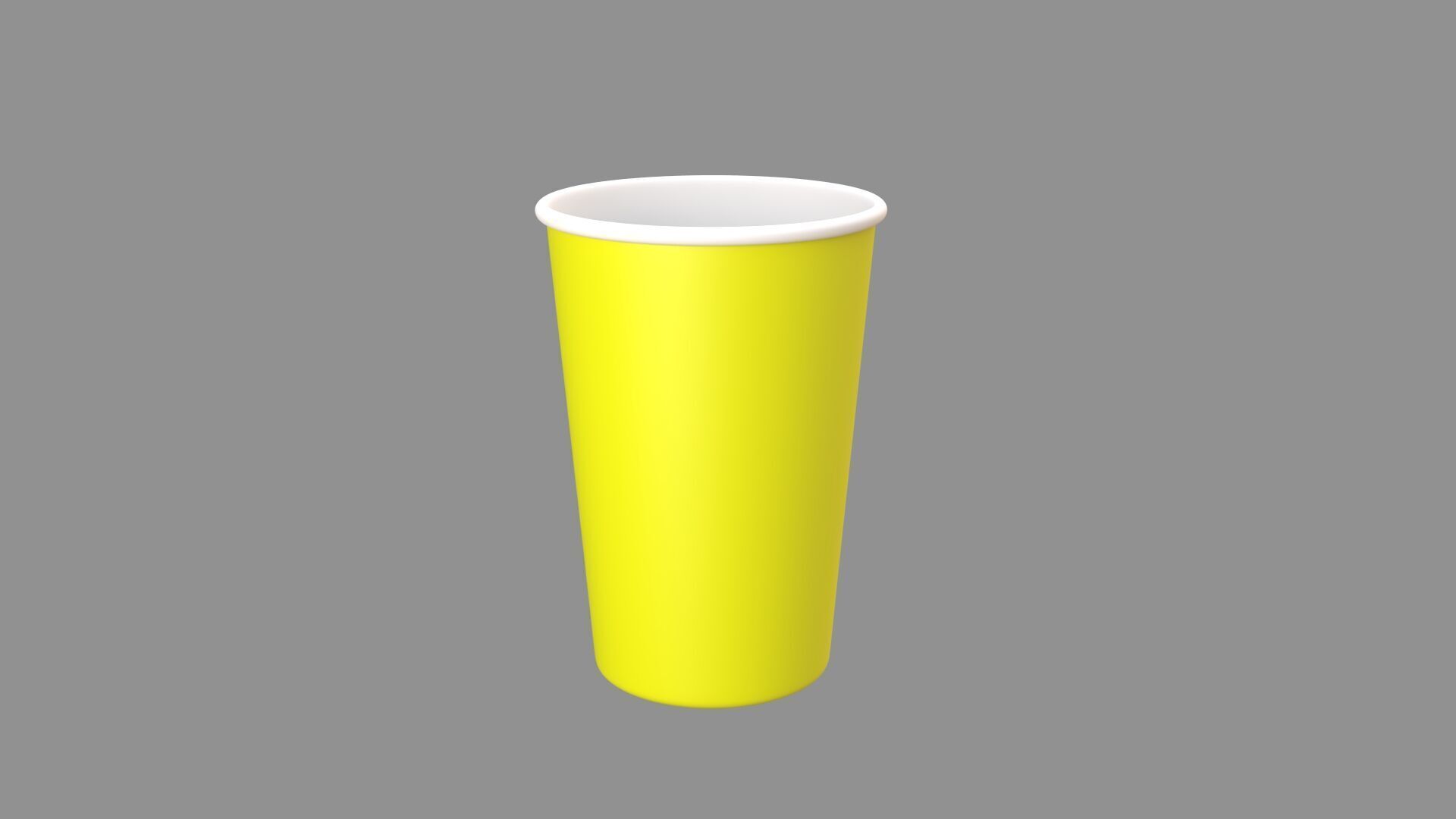 paper cup collection 3D model_1