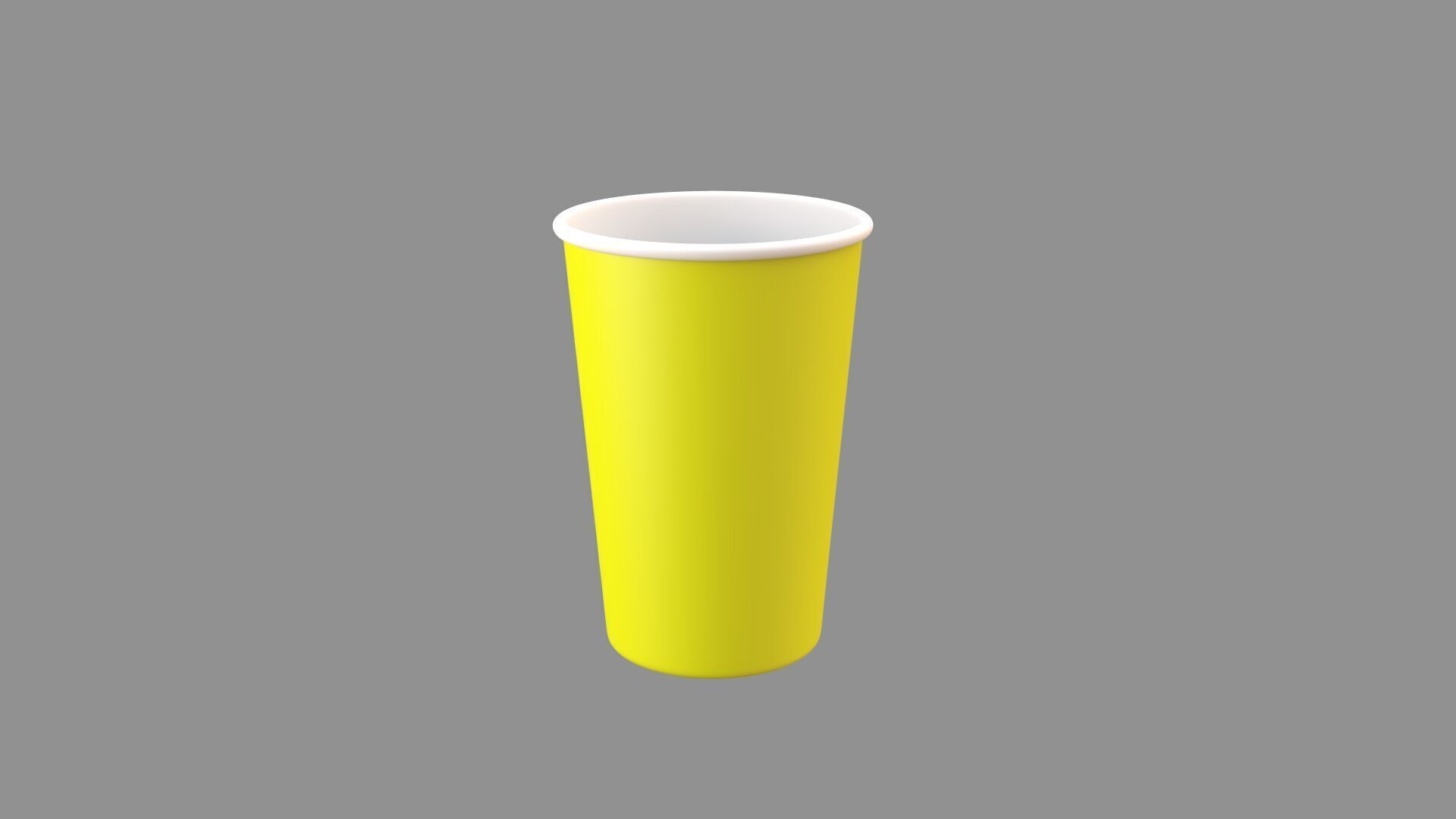 paper cup collection 3D model_2