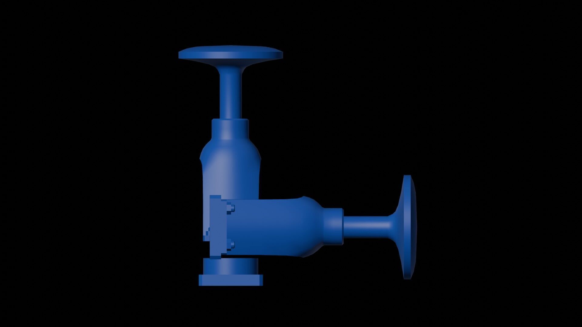 Train rod buffer with spiral spring 3D print model_4