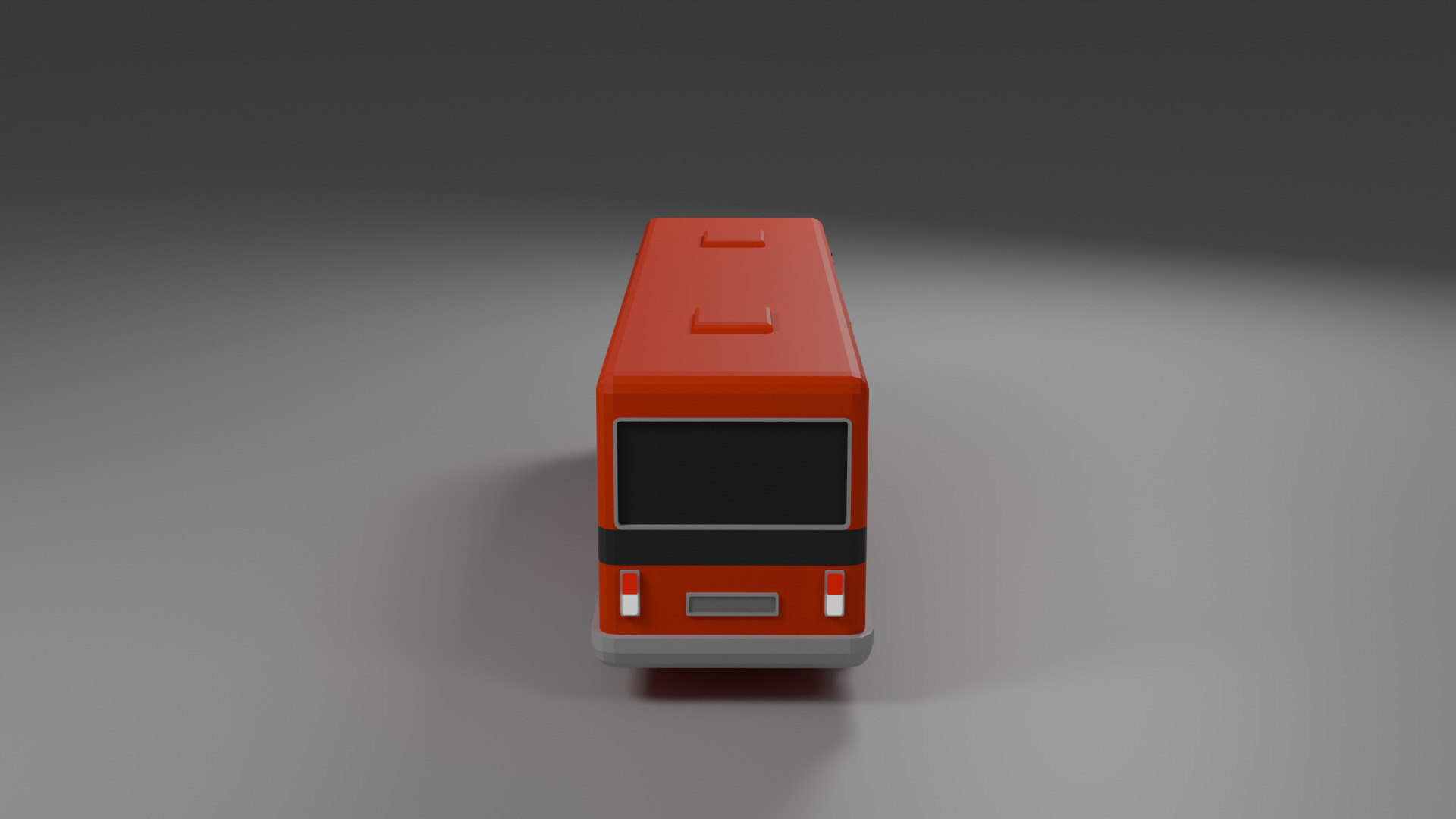Low Poly Bus Free low-poly 3D model_3