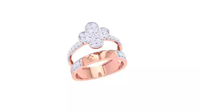 Women Ring  Render 3dm STL OBJ FBX Details