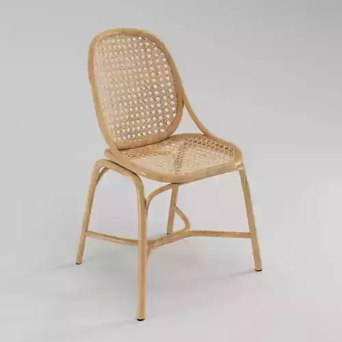 Ratten Chair Free 3D model