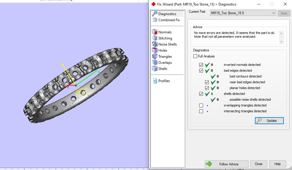 Ring Stone path 01 All size 3D print Model 3D print model_7