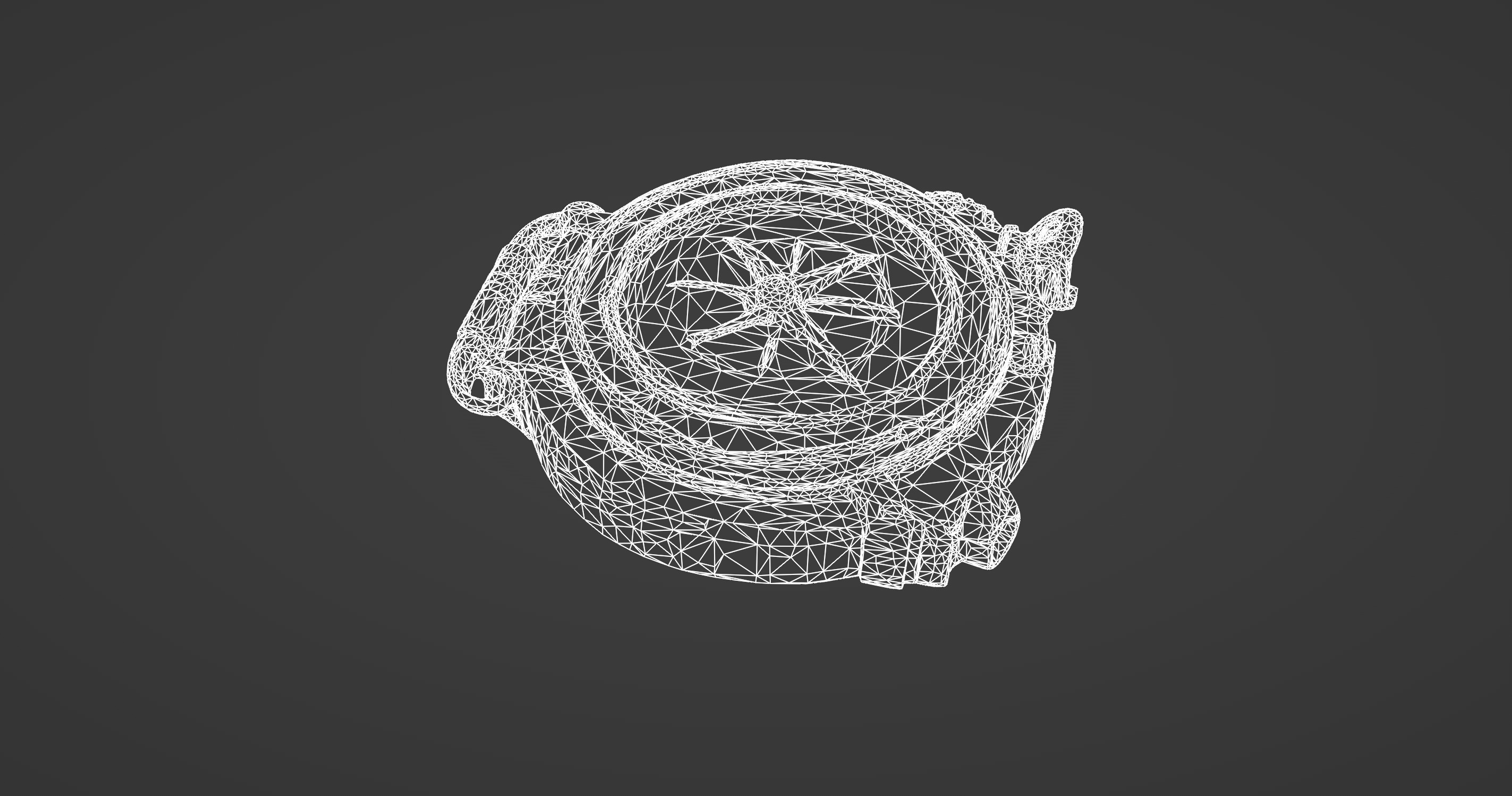 Steampunk Pocket Compass 3D Model 3D model_11