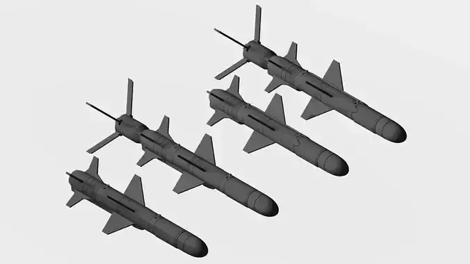 KH-35 - AS-20 KAYAK - ANTI-SHIP CRUISE MISSILE 1-72 SCALE MODEL