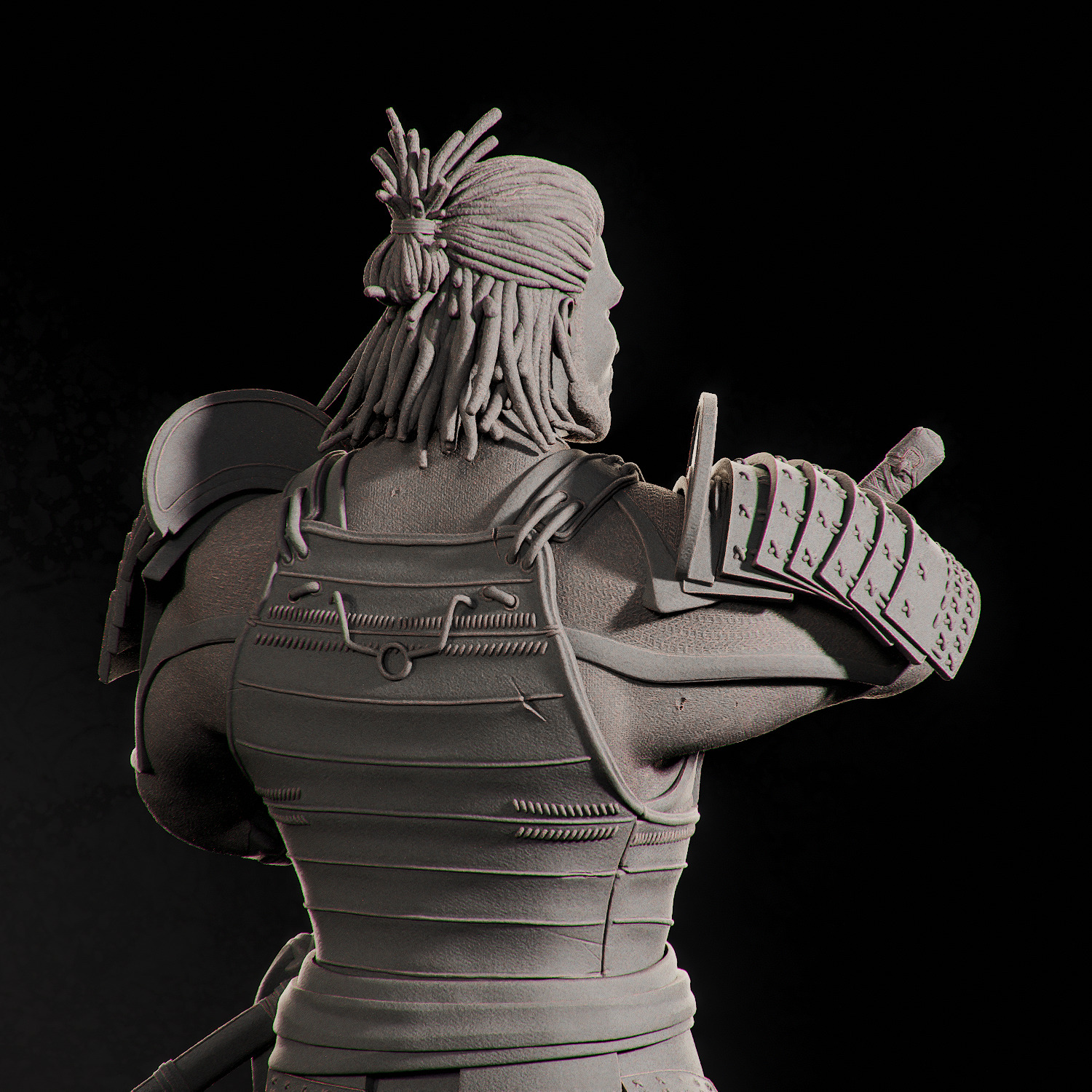 Yasuke Samurai Assassins Creed Shadows 3D print model_11