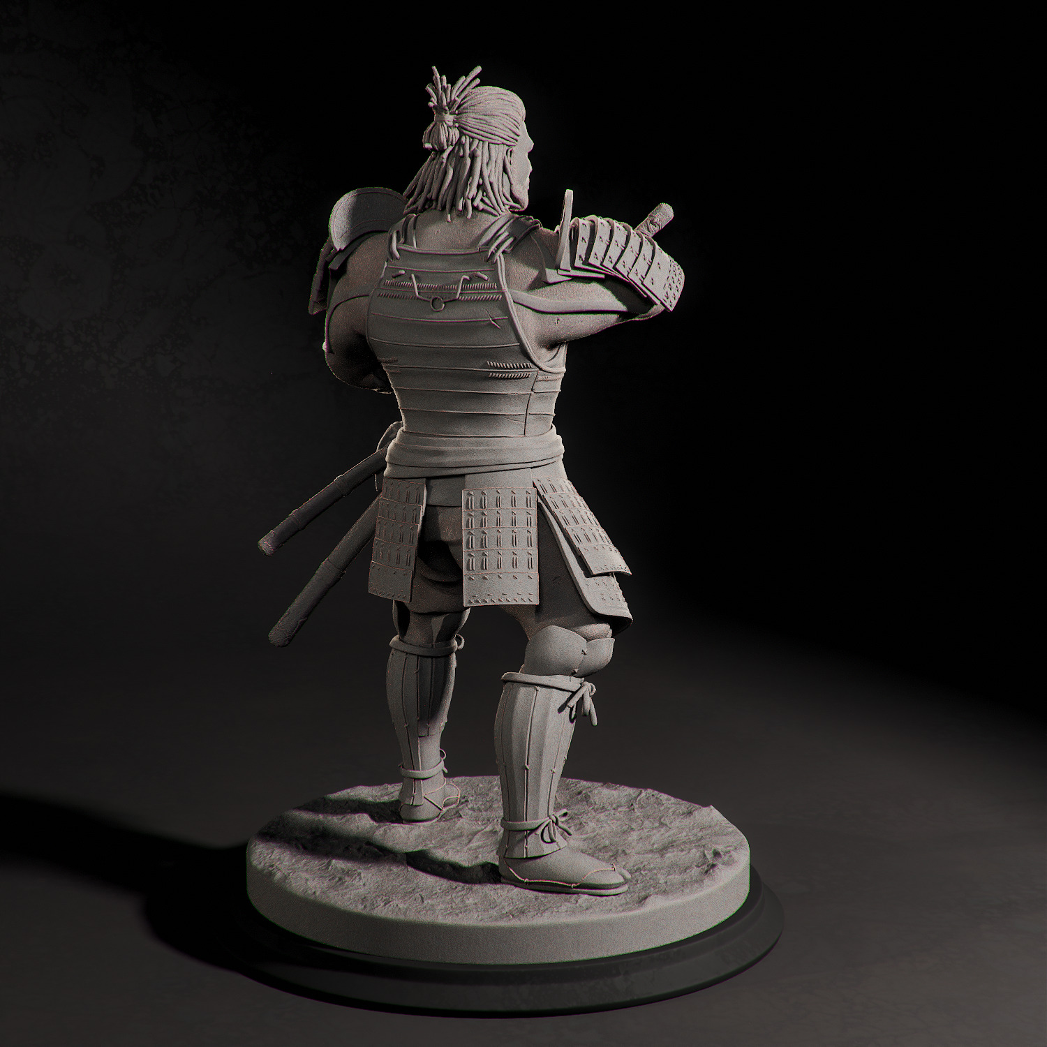 Yasuke Samurai Assassins Creed Shadows 3D print model_7