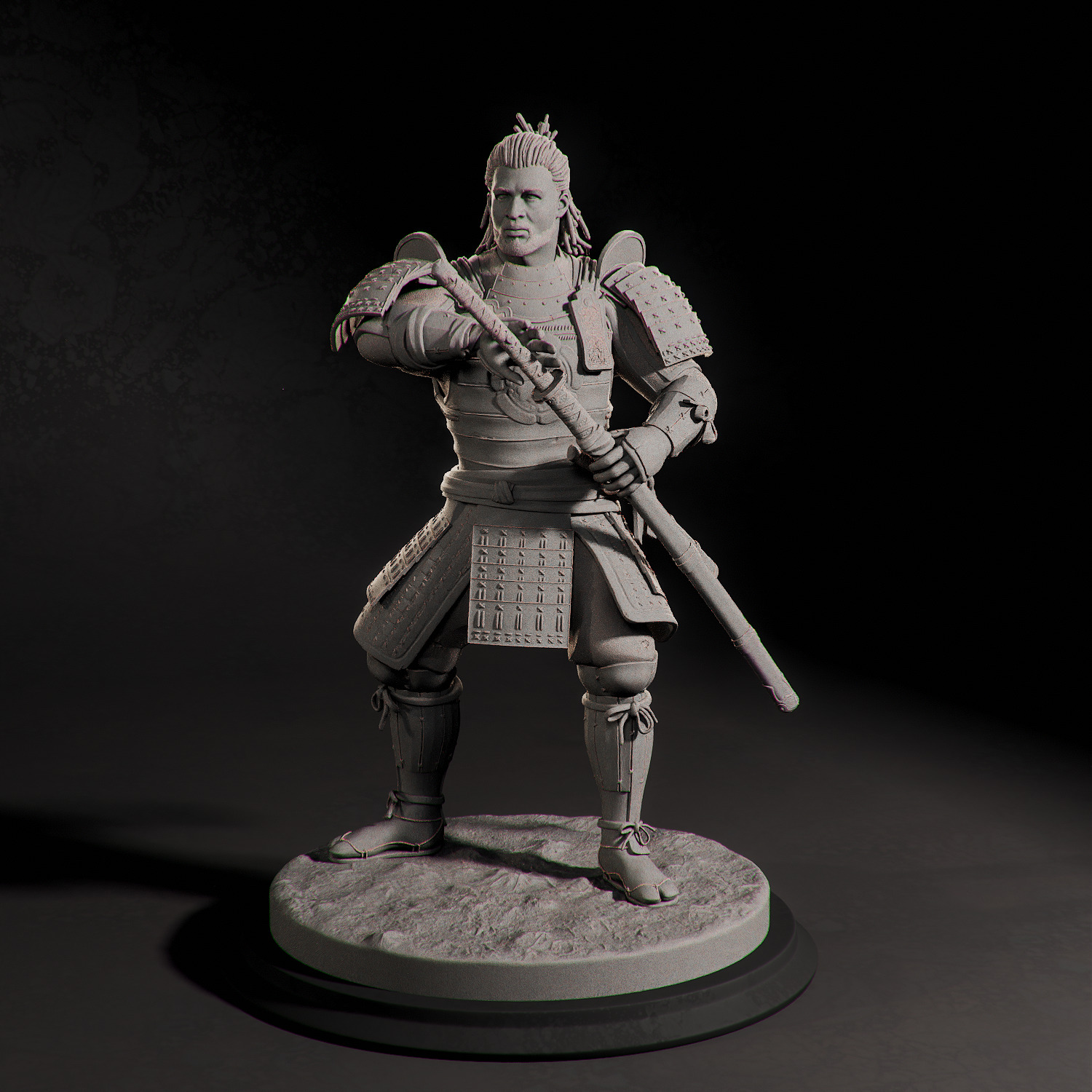 Yasuke Samurai Assassins Creed Shadows 3D print model_12
