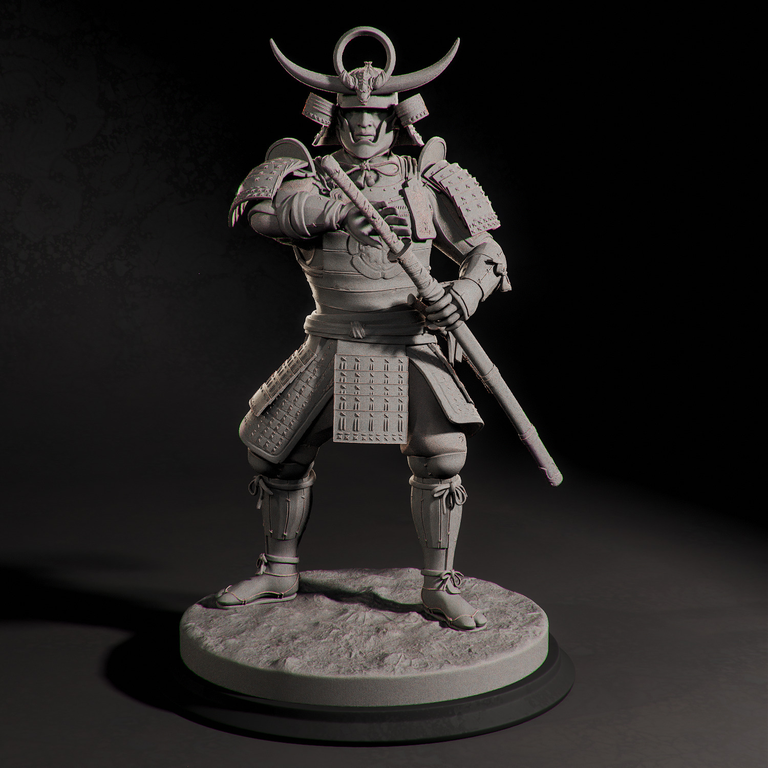 Yasuke Samurai Assassins Creed Shadows 3D print model_10