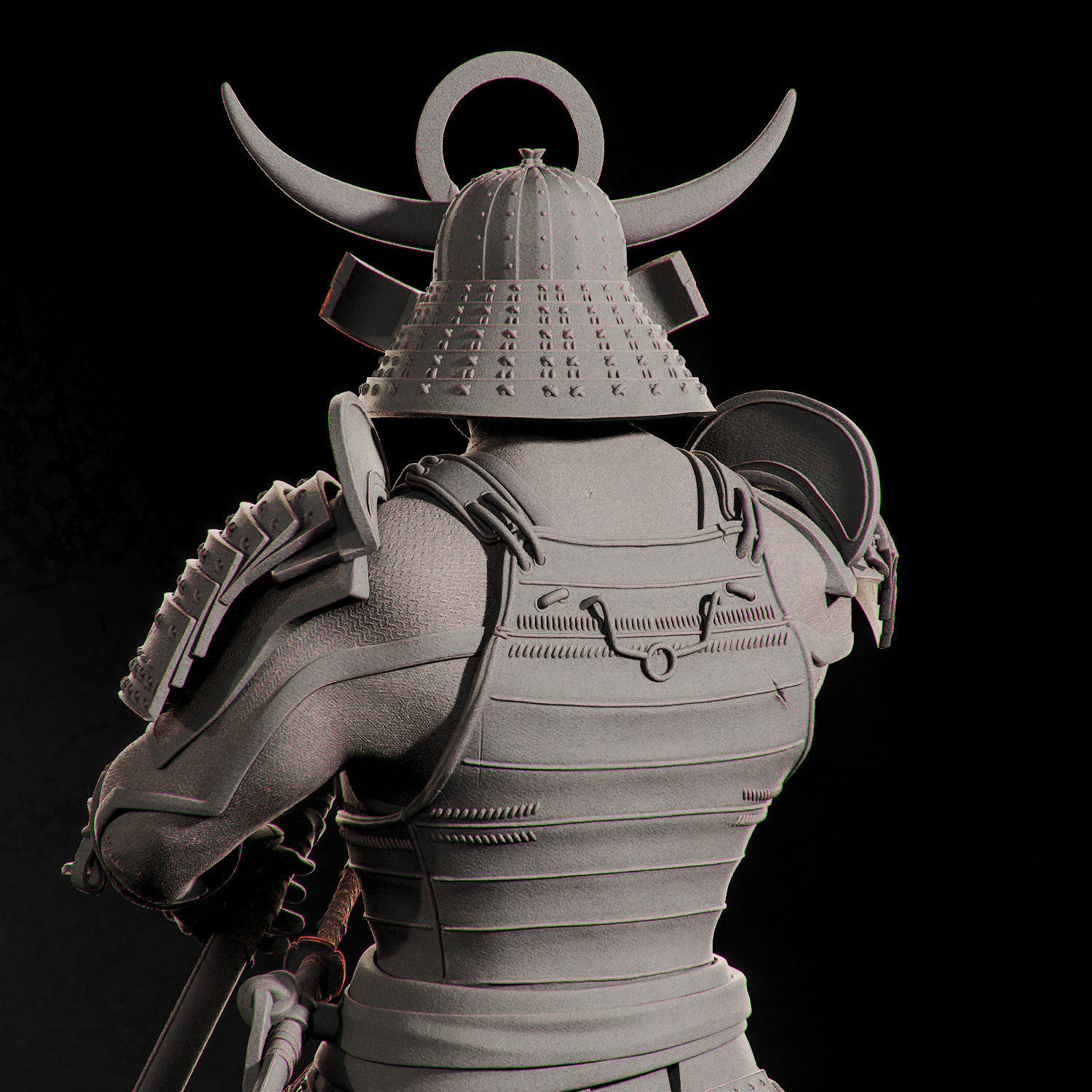 Yasuke Samurai Assassins Creed Shadows 3D print model_9