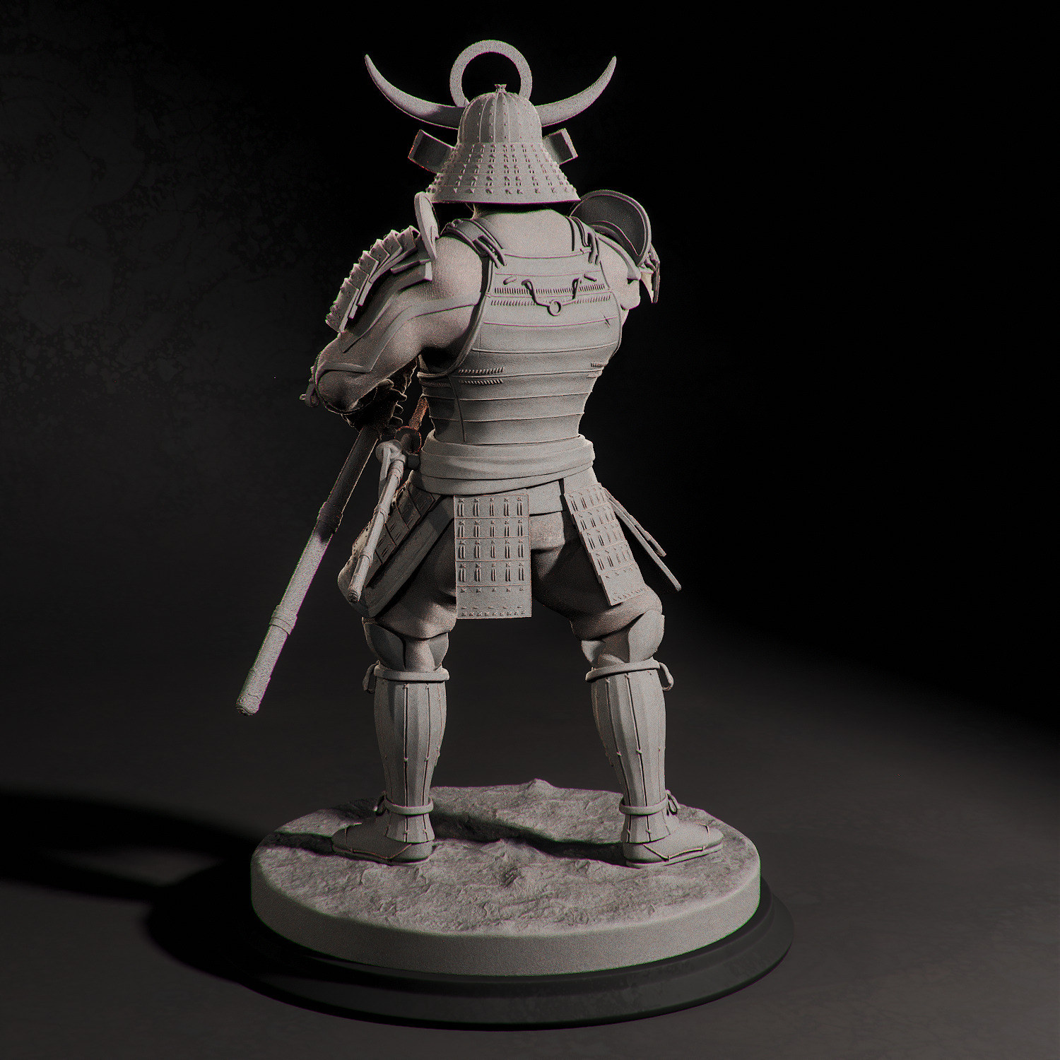 Yasuke Samurai Assassins Creed Shadows 3D print model_5