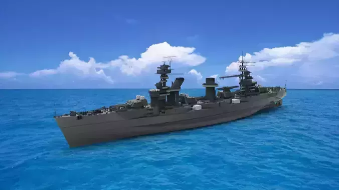  battleship 3D model