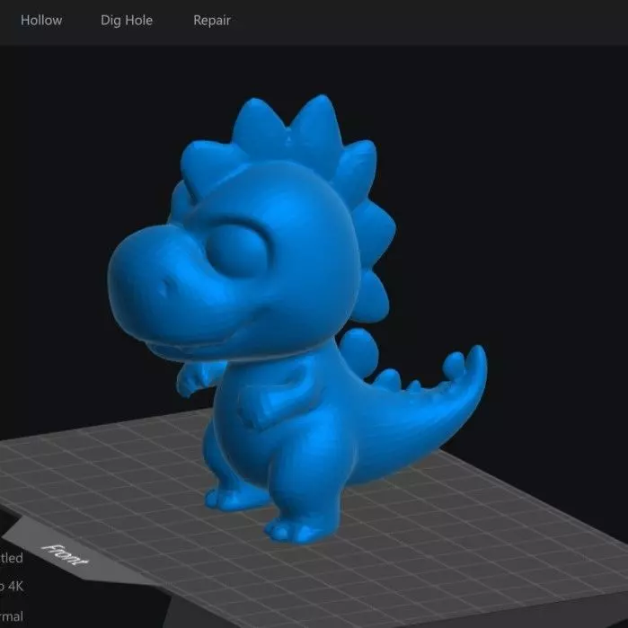 cute Dinosaur Free 3D model