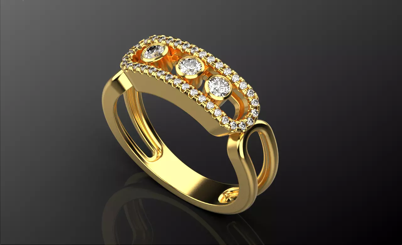 Ring like messika 060224 3D print model