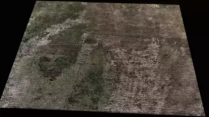 landscape grass field large area 200m part7 drone scan