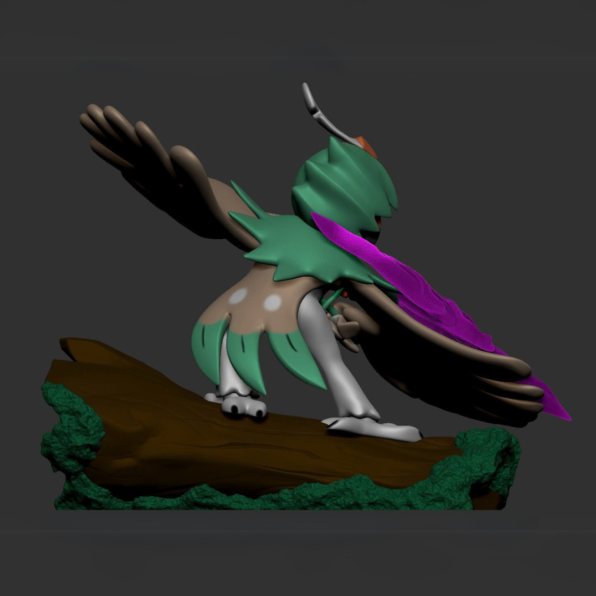 Decidueye x Spirit Shackle 3D Print Model STL for 3D Printing 3D print model_6