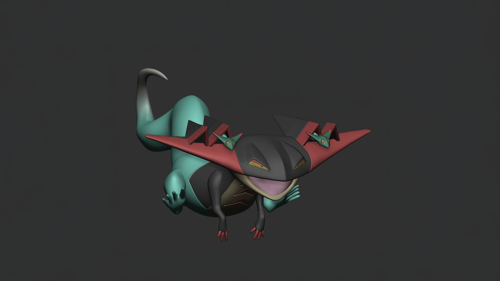 Dragapult x Dragon Darts 3D Print Model STL for 3D Printing 3D 3D print model_1