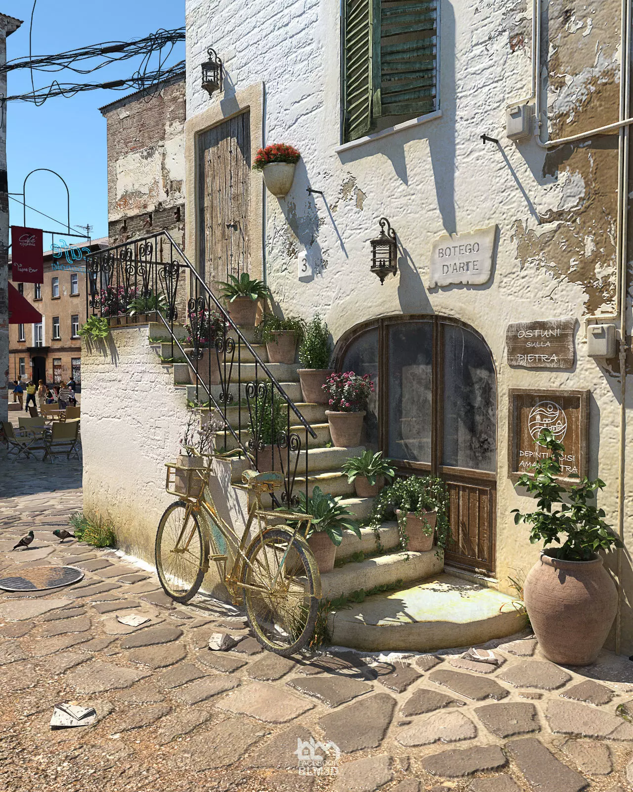 Old House 3D model_0