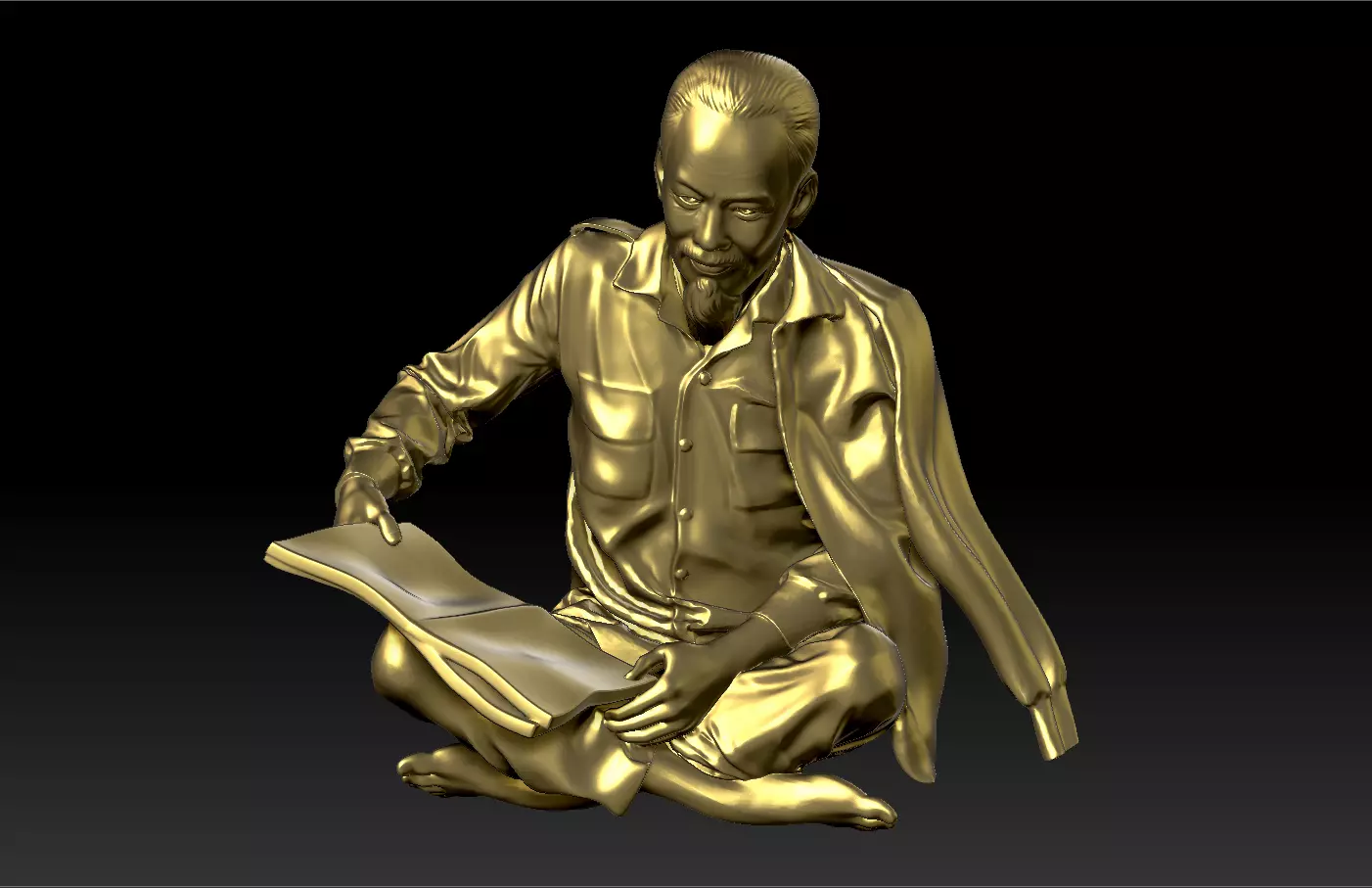 Bac ho HCM 3D print model_0