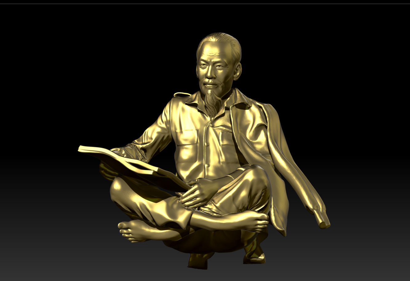 Bac ho HCM 3D print model_4
