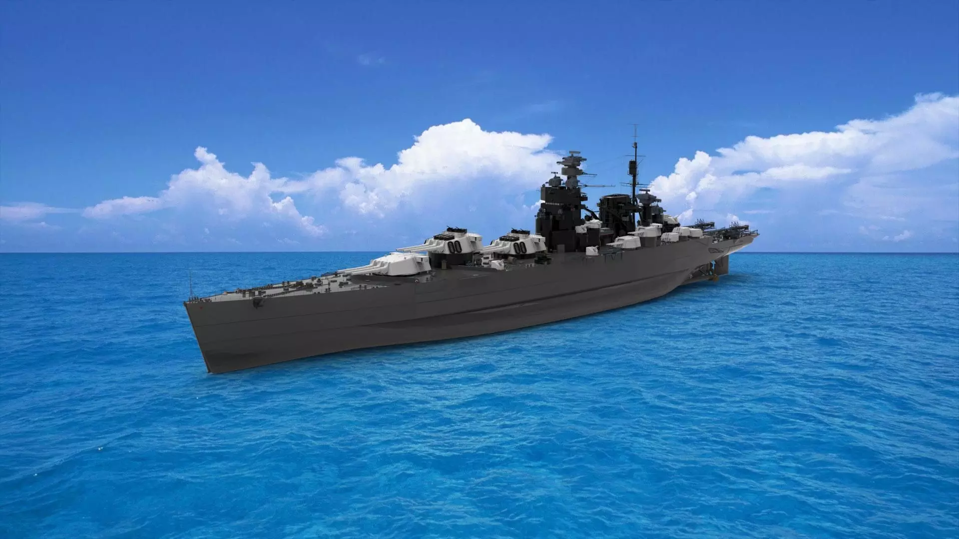 WARSHIP 3D model_0