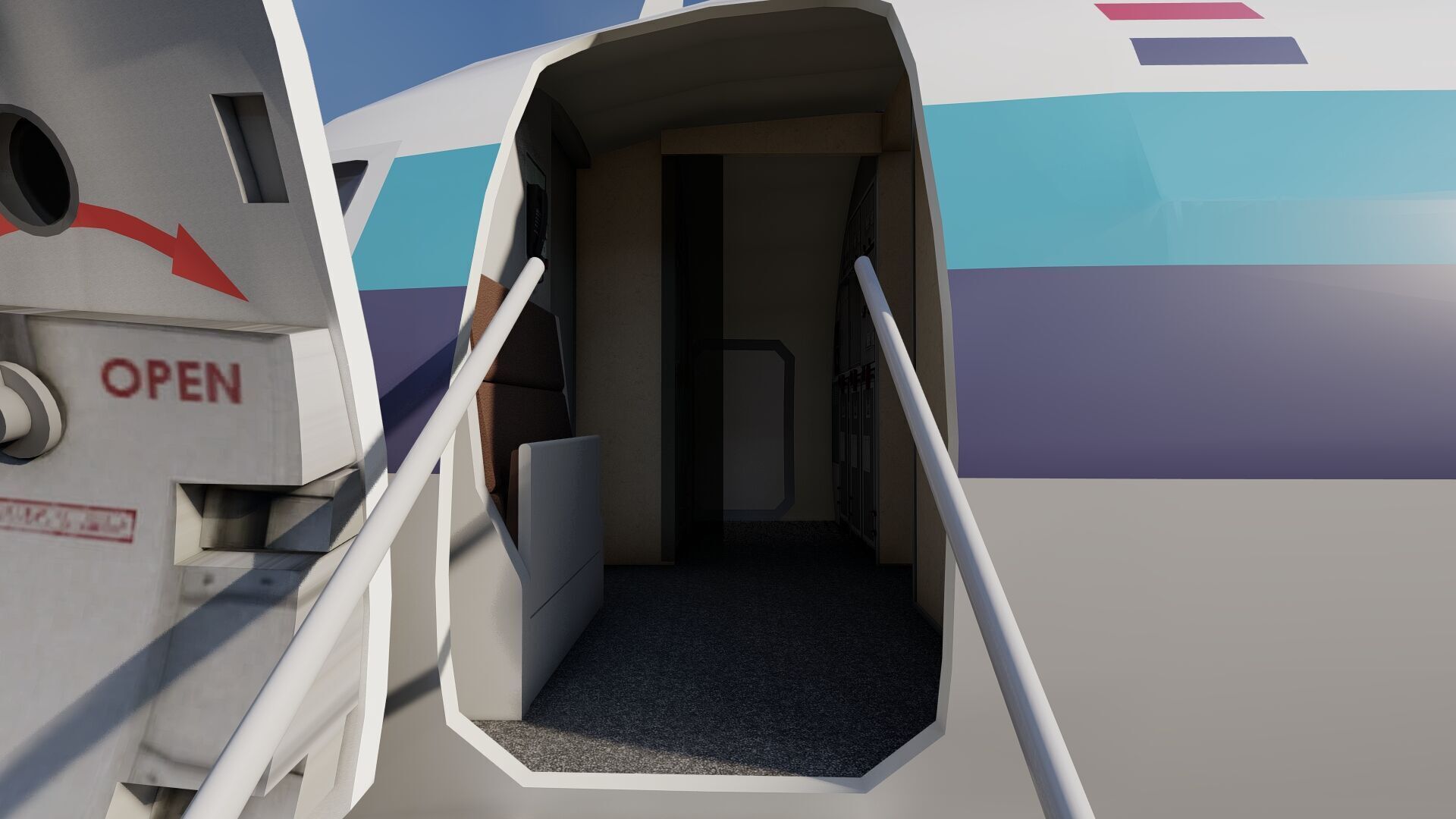 KLM 1960s Fleet DC 8s and Lockheed-188 ELECTRA 3D model_16