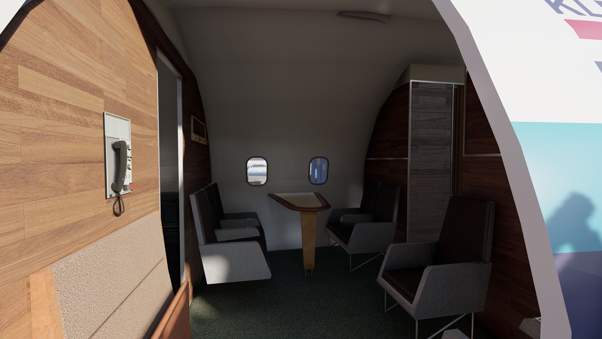 KLM 1960s Fleet DC 8s and Lockheed-188 ELECTRA 3D model_21