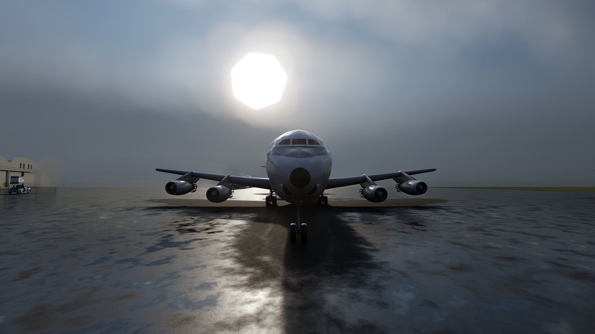 KLM 1960s Fleet DC 8s and Lockheed-188 ELECTRA 3D model_11