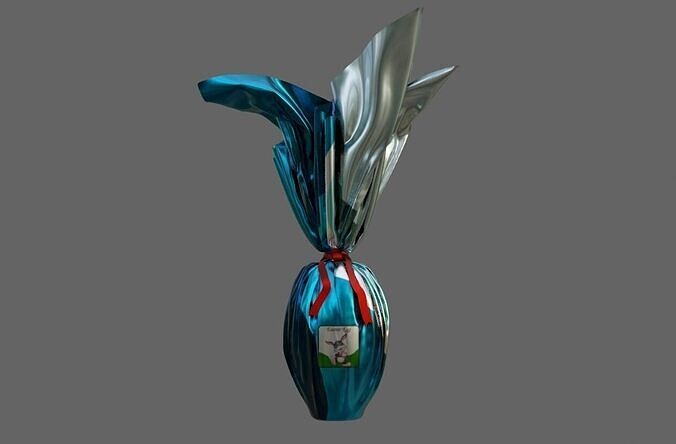Chocolate Easter Egg - Ovo de Pascoa 3D model 4