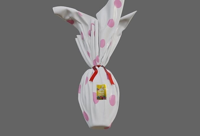 Chocolate Easter Egg - Ovo de Pascoa 3D model 5