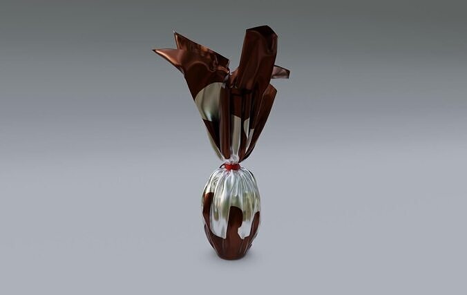 Chocolate Easter Egg - Ovo de Pascoa 3D model 6