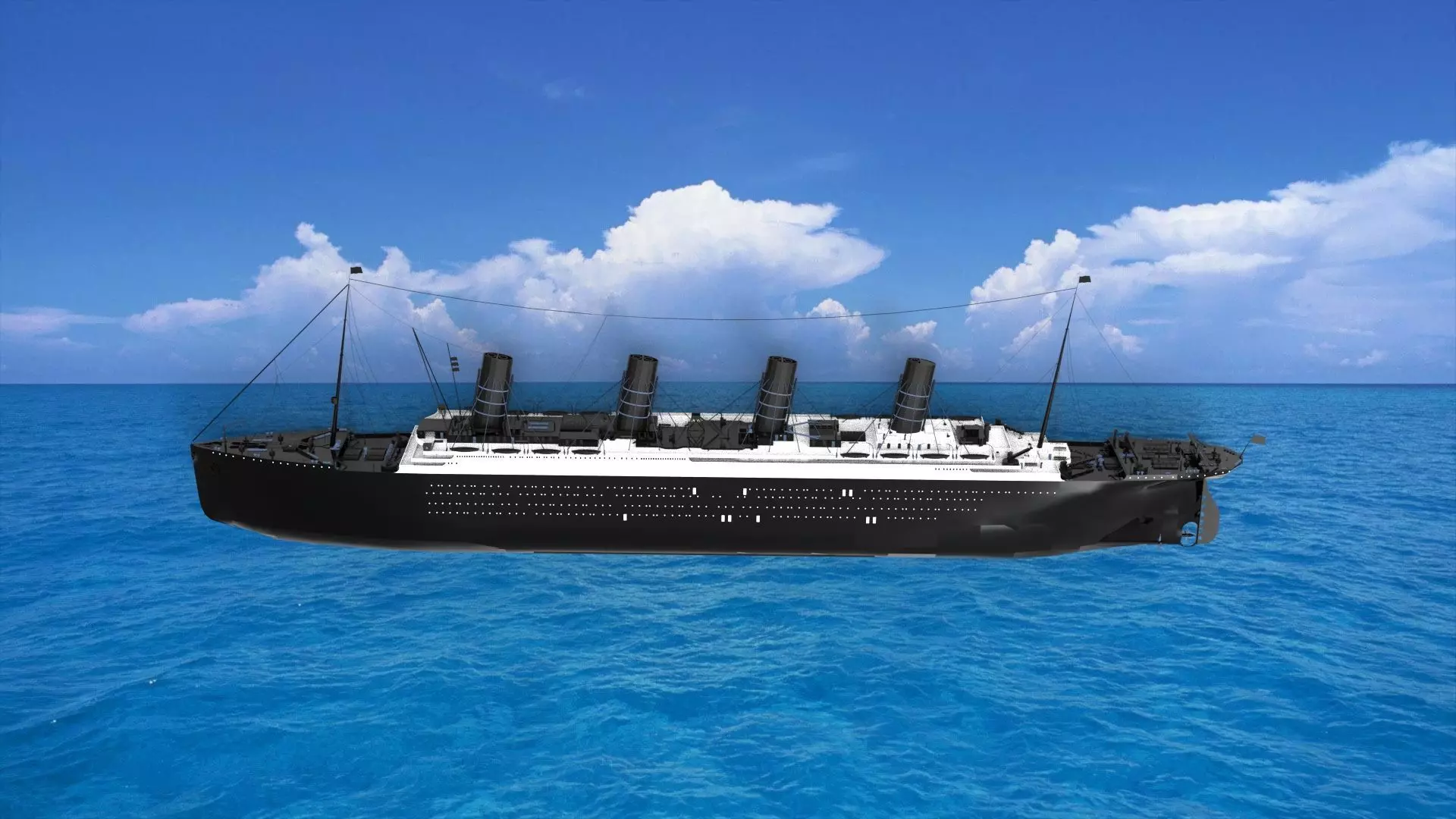 titanic 3D model_0