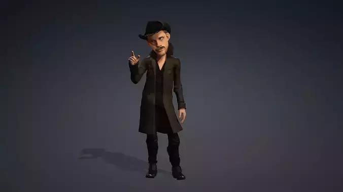 Toon Cowboy Character