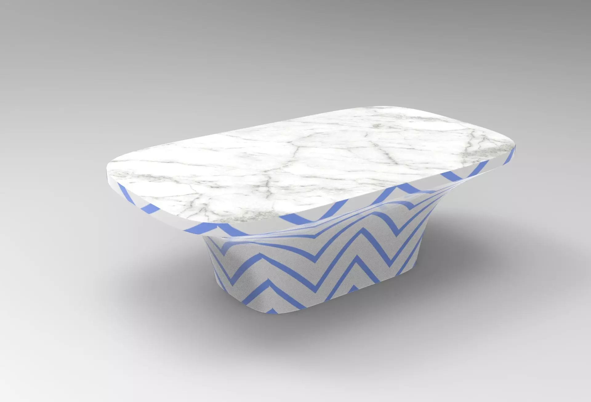Kulc Coffee Table Low-poly 3D model_0